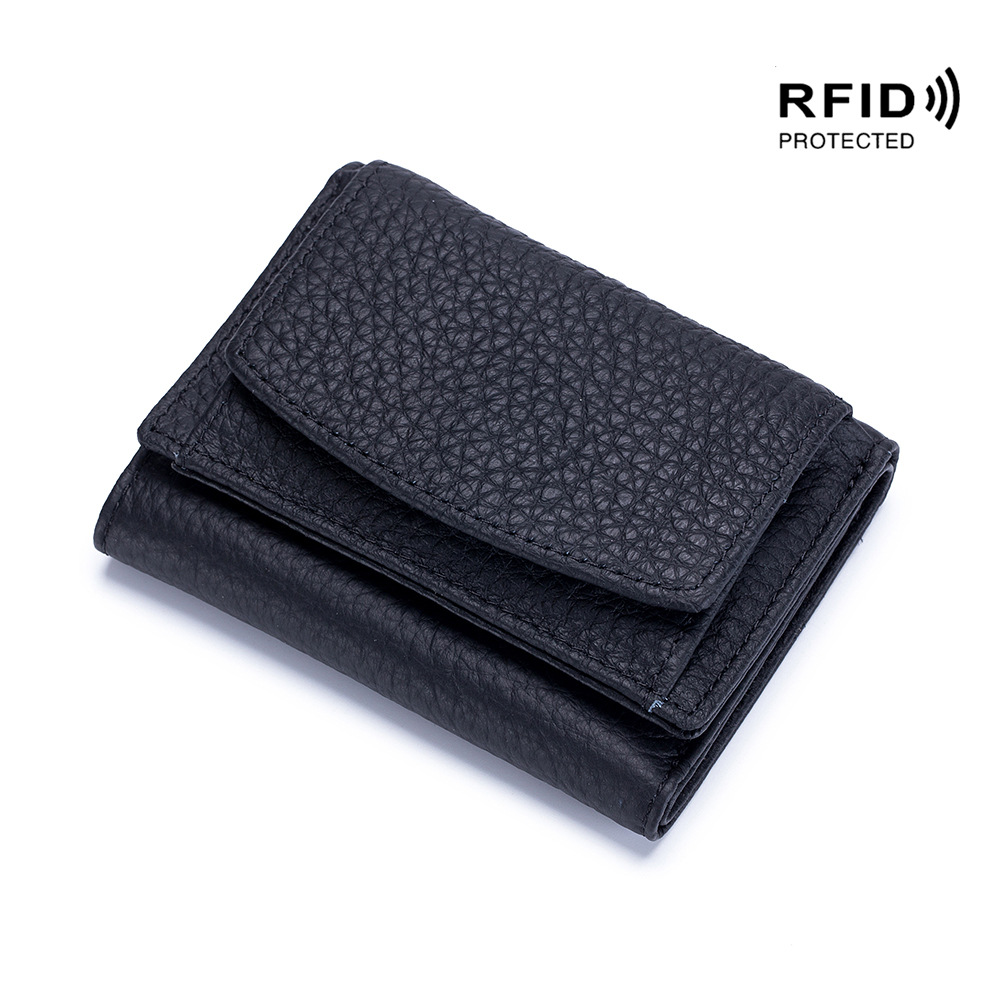 ☀️Mother's Day Hot Sale - Unisex Anti-Credit Card Fraud Folding Mini wallet