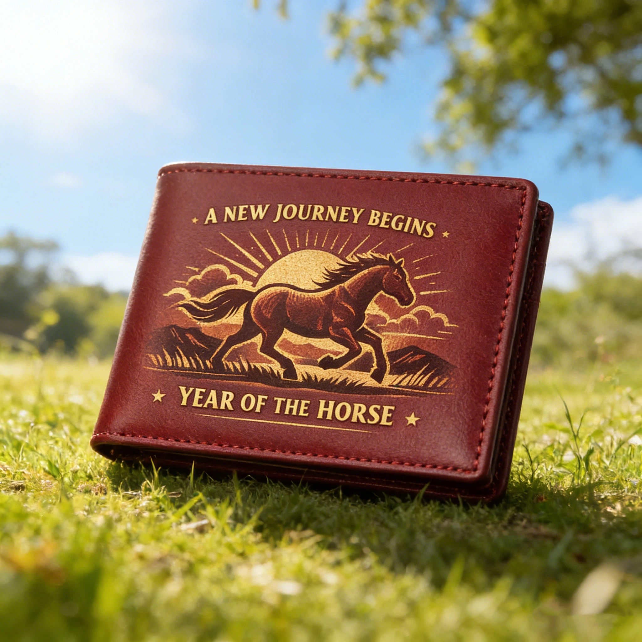 🐴2026 Year of the Horse Wallet -✨ A Symbol of Strength & New Beginnings