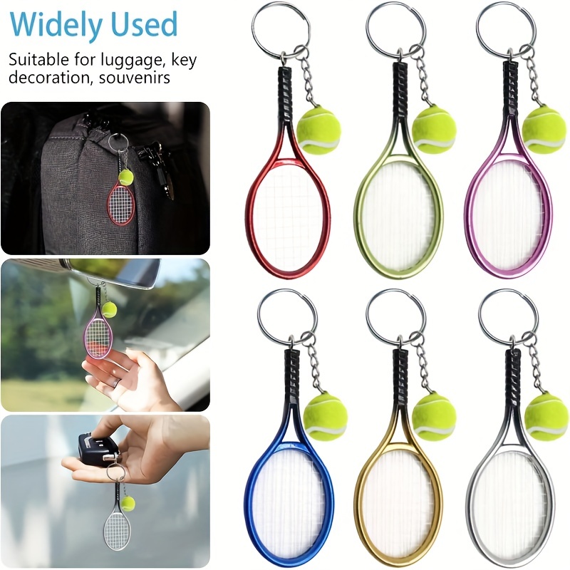 🎾Mini Tennis Racket Keychain