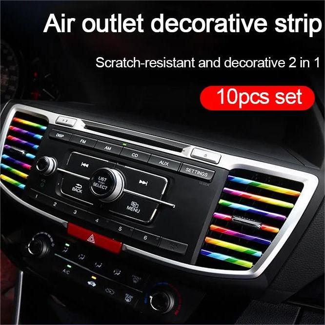 ✨Chrome Styling Moulding Car Air Vent Trim Strip
