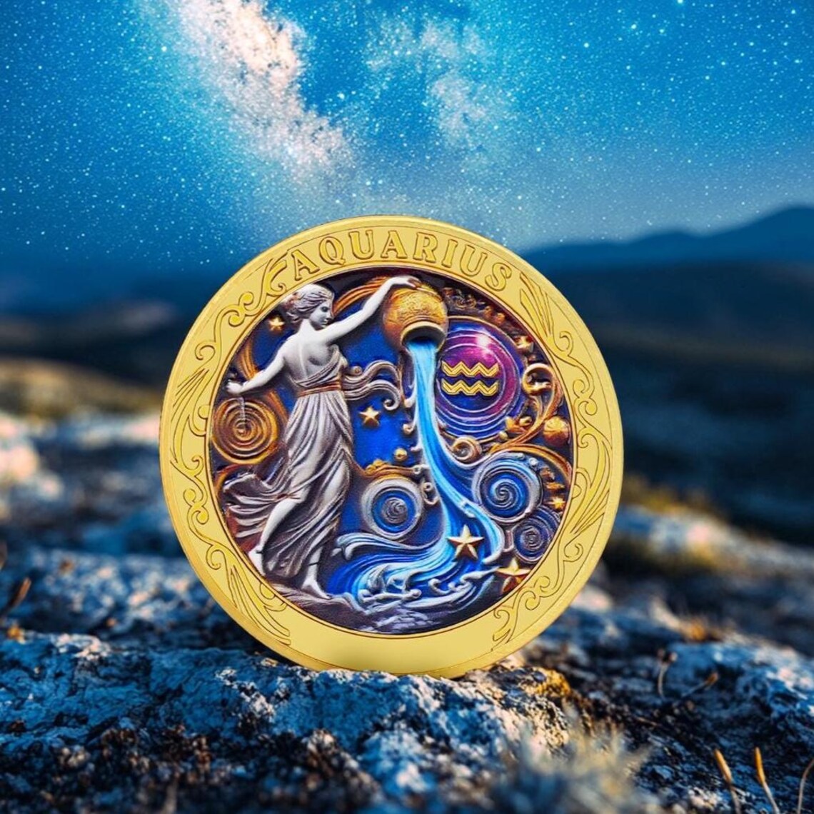 🌌✨ Zodiac Constellation Commemorative Coins