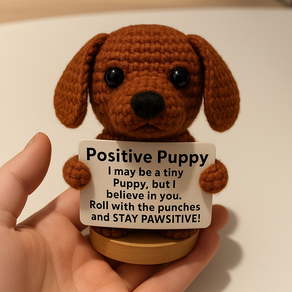 Positive Crochet Puppy