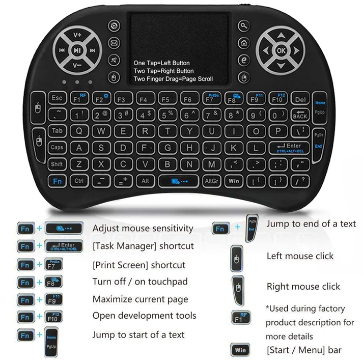 🎮Portable Wireless Mini Keyboard⌨