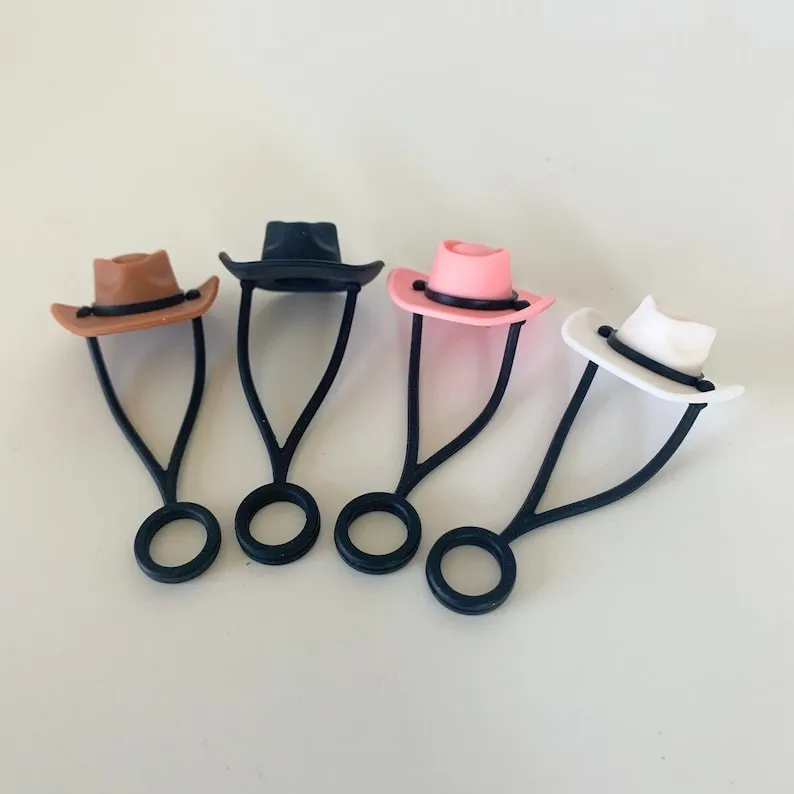 SILICONE COWBOY HAT STRAW COVERS CAP