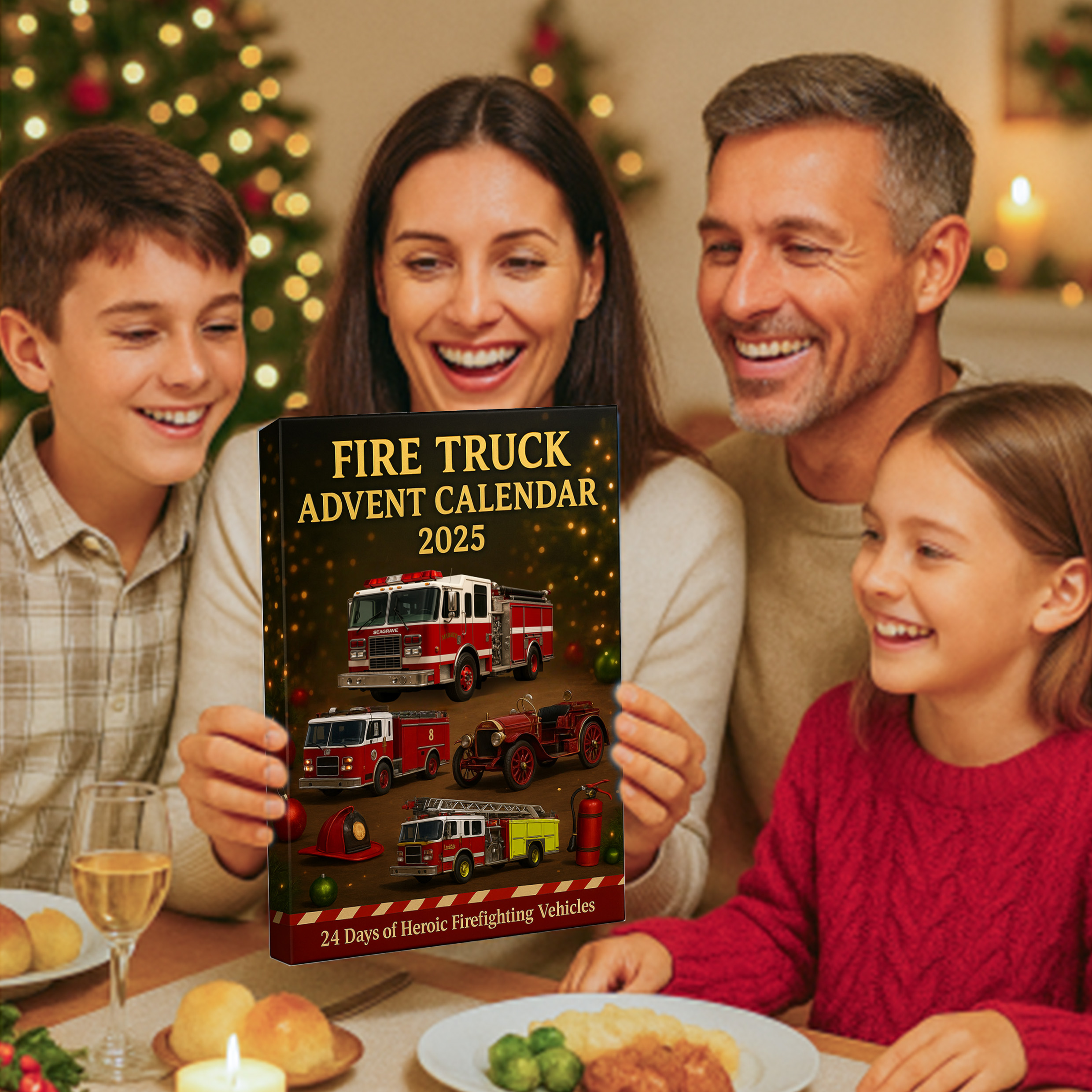 🚒🔥Fire Truck Advent Calendar 2025