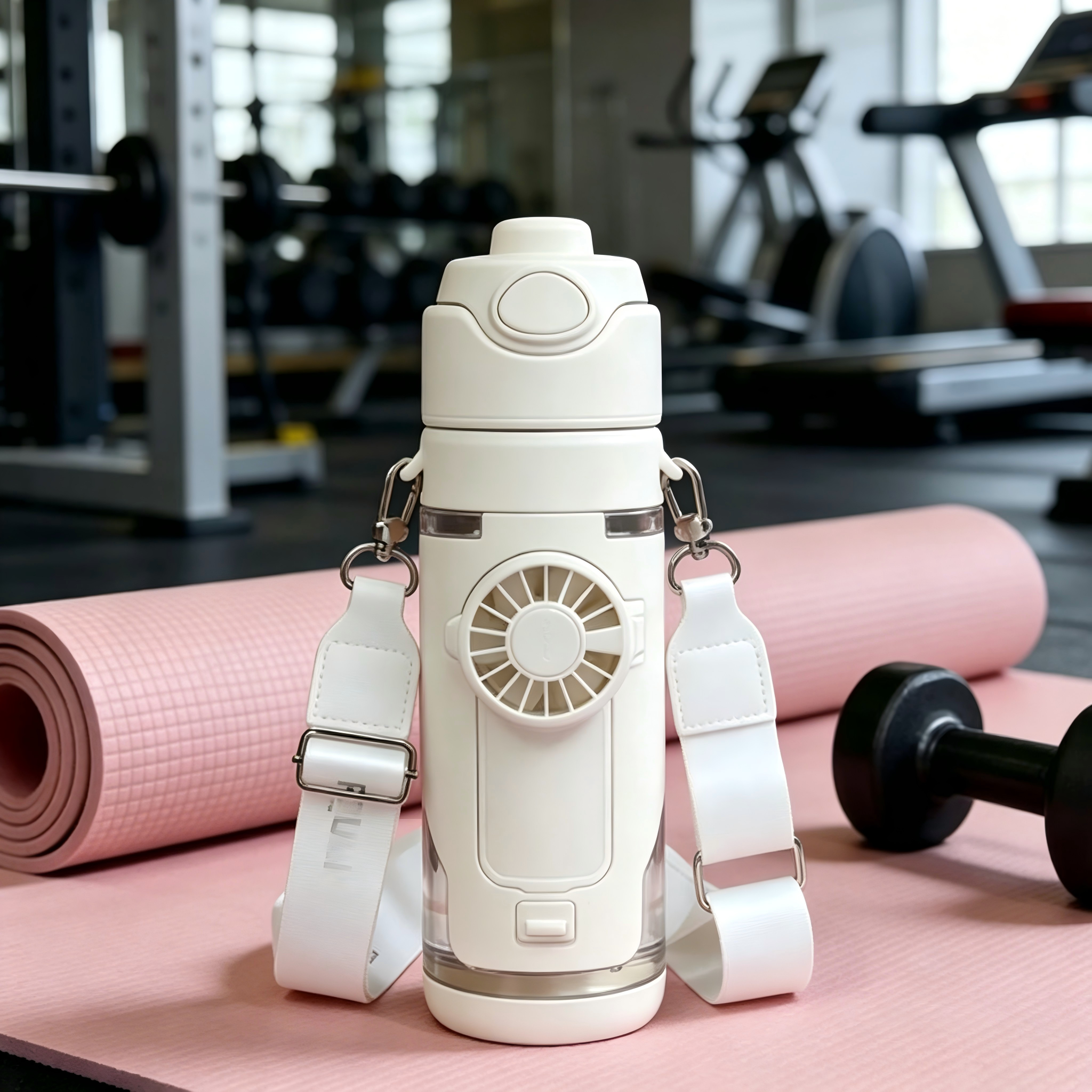 3-in-1 Cooling Fan Water Bottle