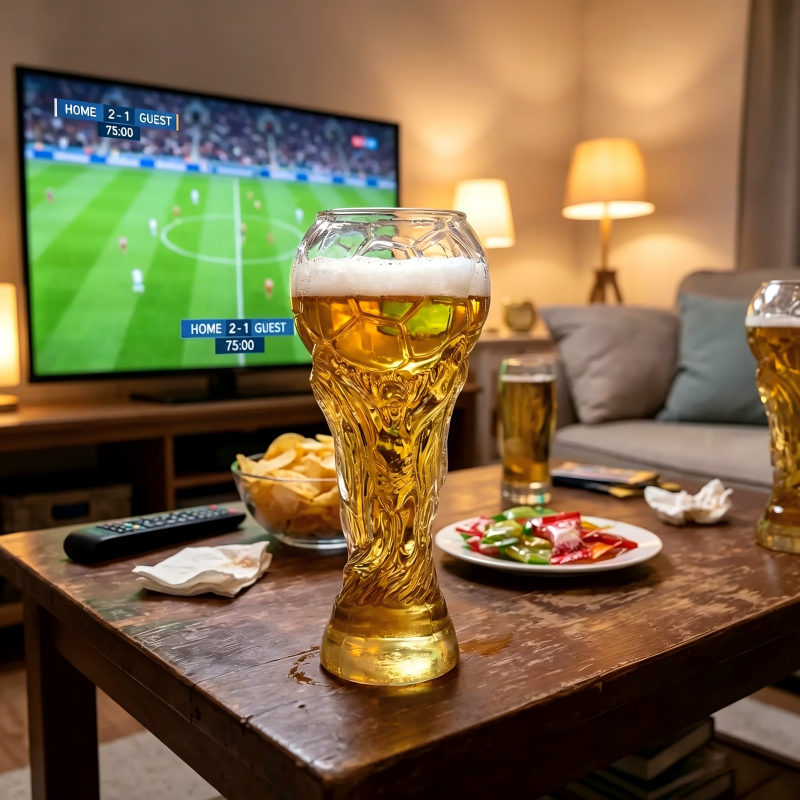 🍻Football Trophy Beer Glass