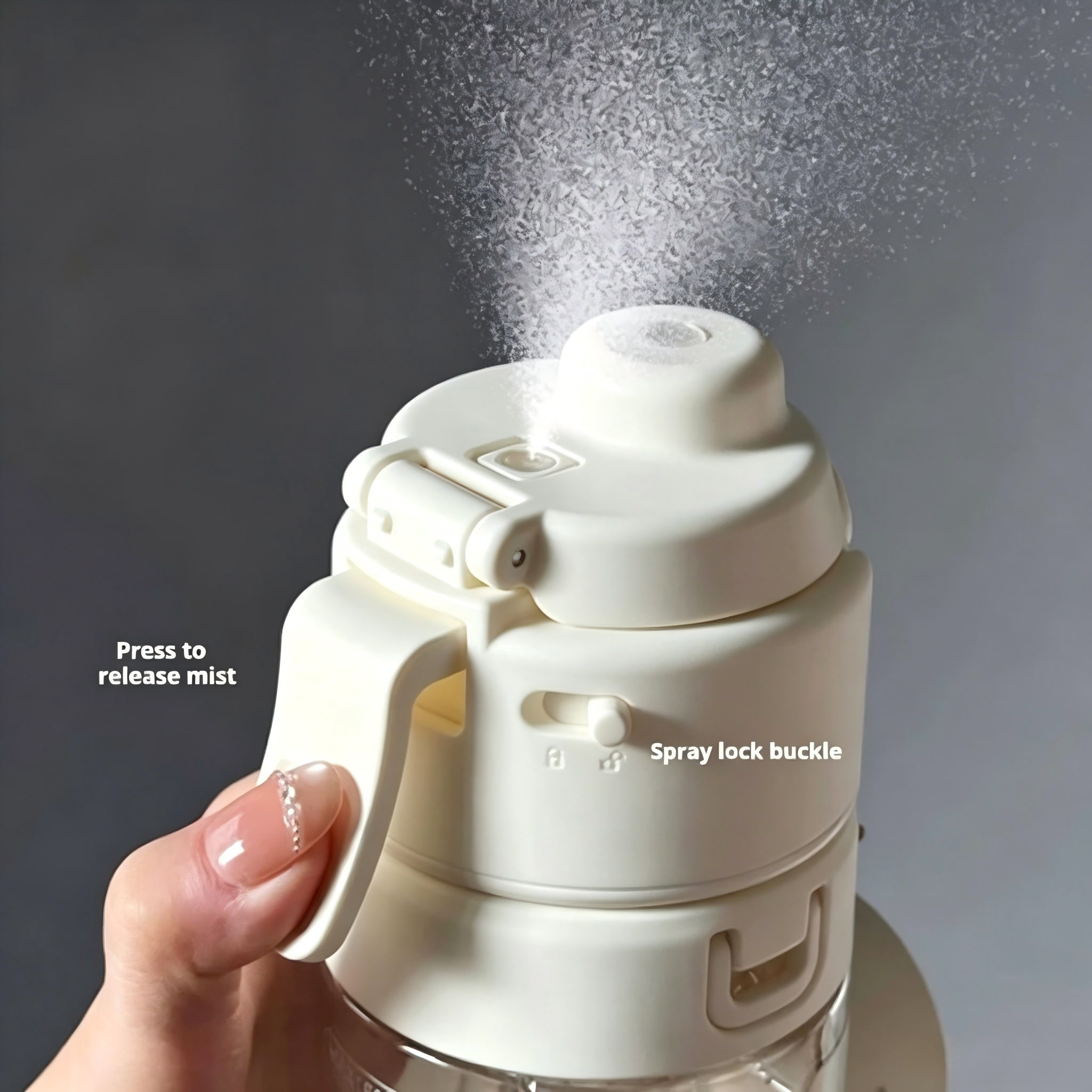 3-in-1 Cooling Fan Water Bottle