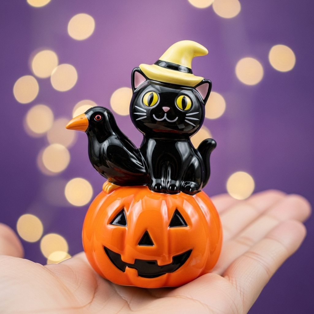 🎃😺Halloween Magic Trio Decor