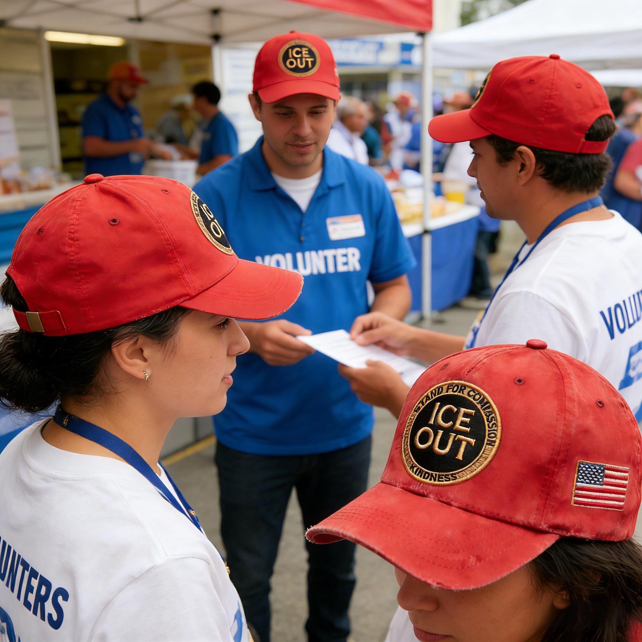 “ICE OUT” Embroidered Baseball Cap