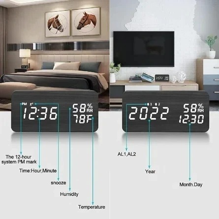 LED Digital Alarm Clock