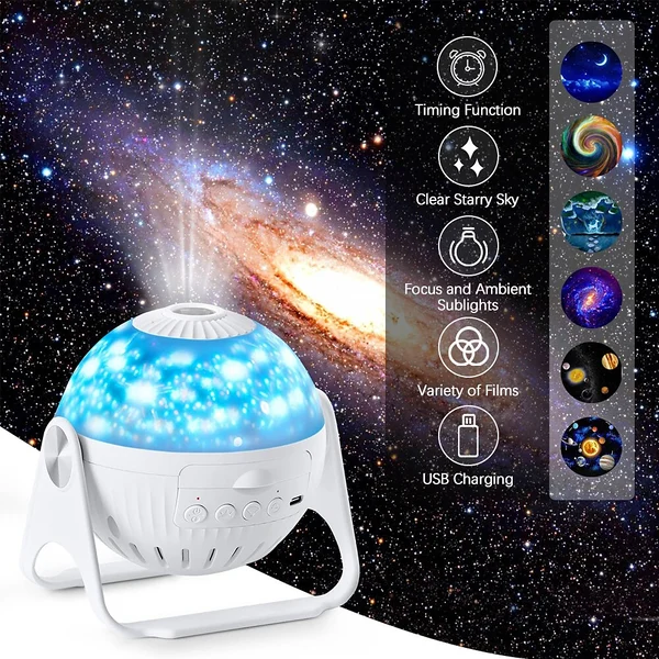 💫FREE SHIPPING🌠Romantic Galaxy Starry Sky Projector🪐