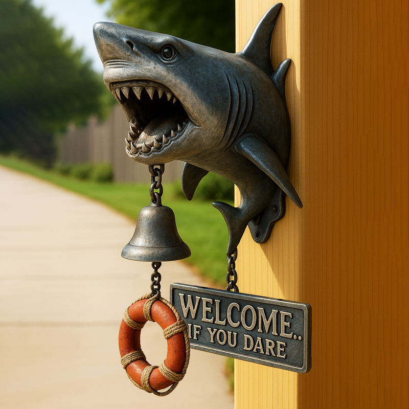 Shark Attack Wall Bell