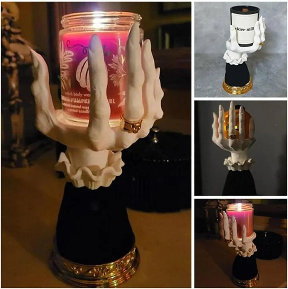 💀Witch Finger Horror Candle Holder