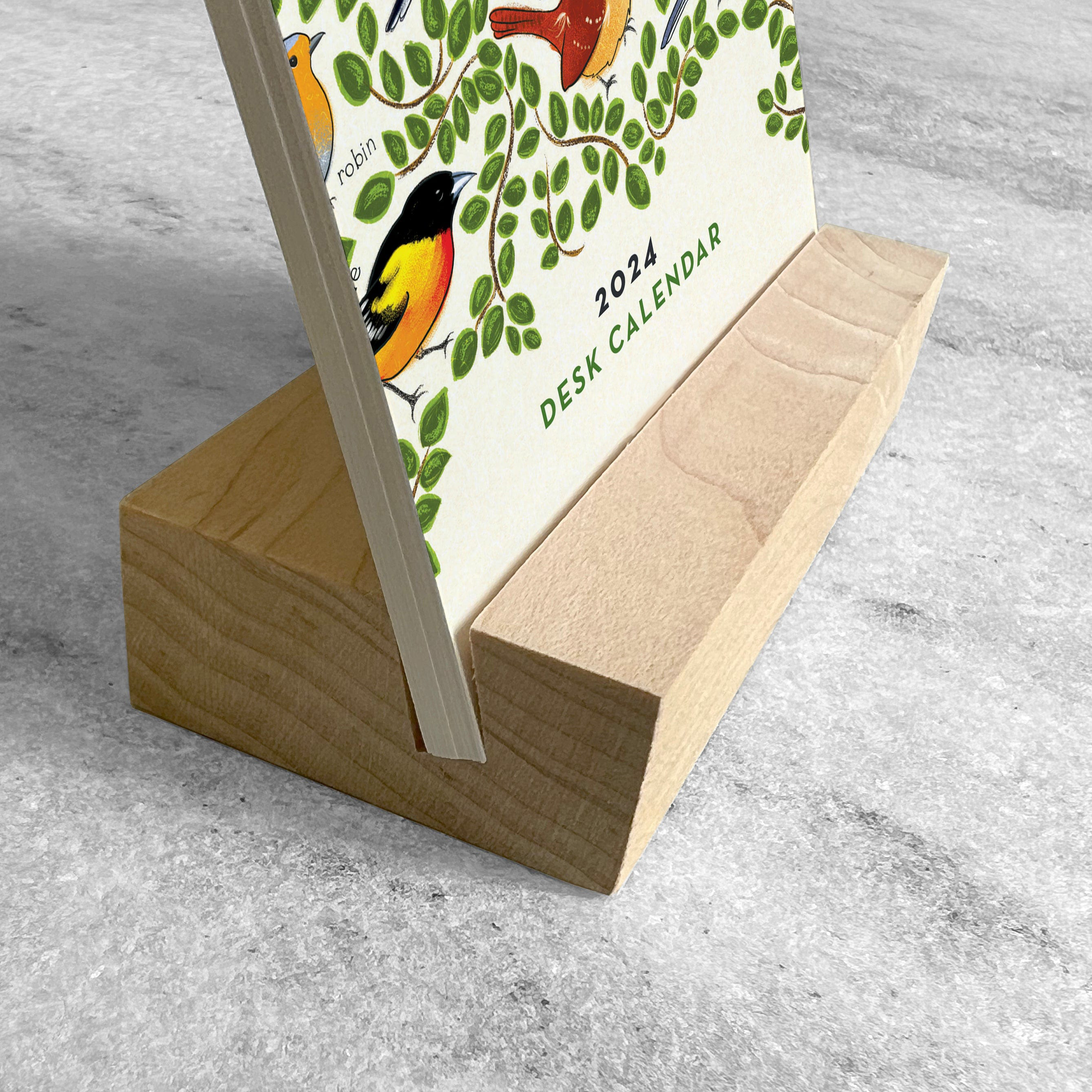 🐦FEATHERED FRIENDS 2024 DESK CALENDAR📅