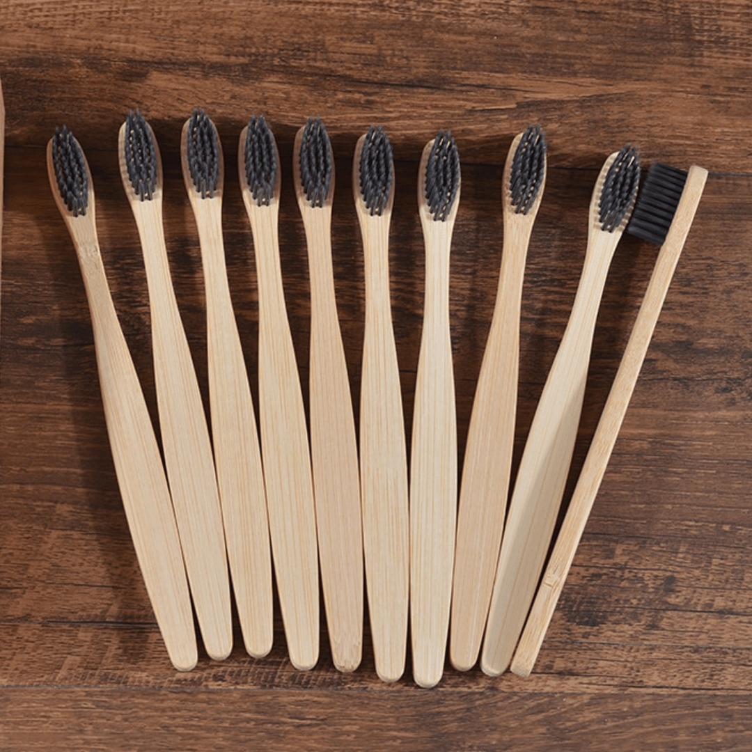 🔥SUMMER OFFER Bamboo Toothbrush - 10 Piece😉