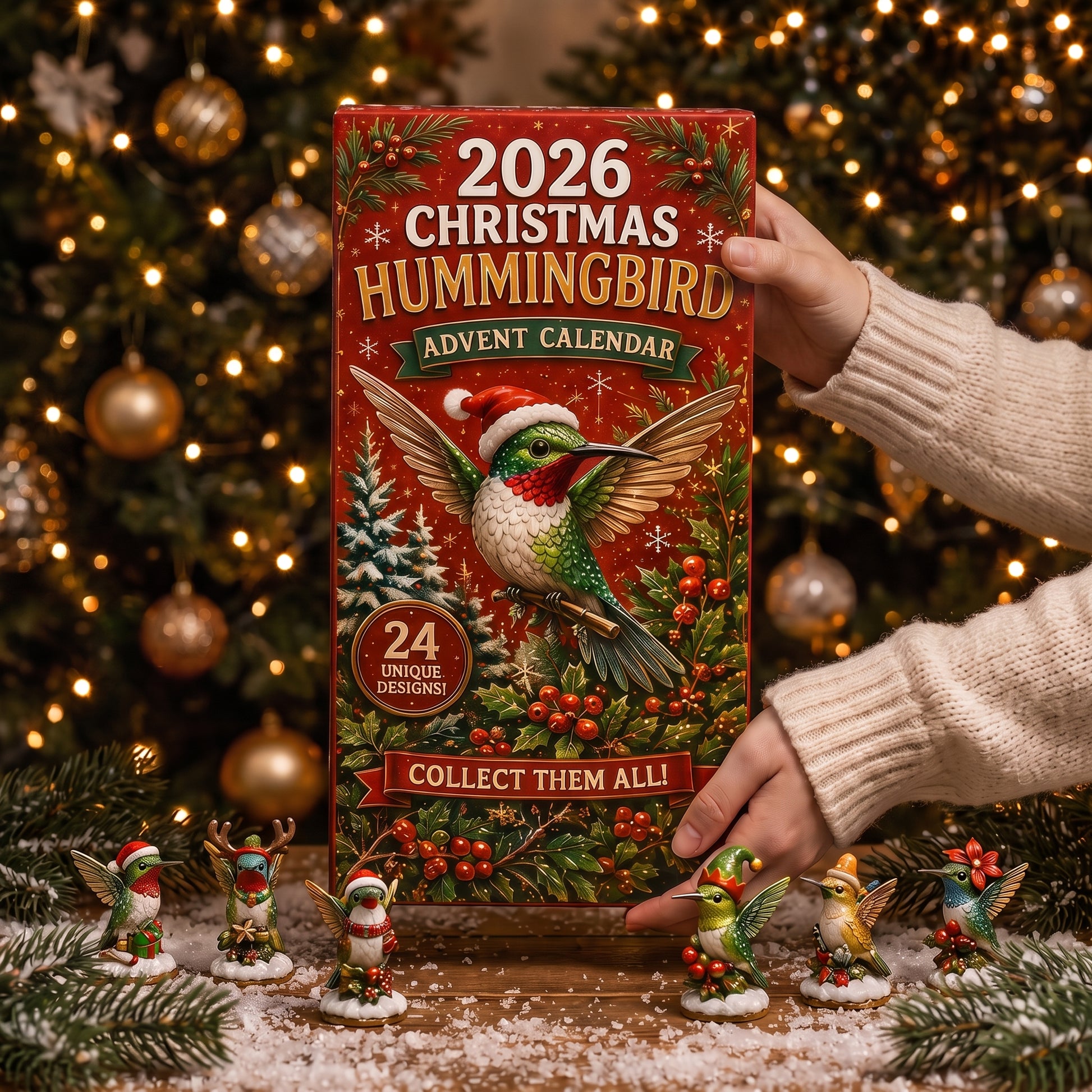 2026 Christmas Hummingbird Advent Calendar 🐦🎄