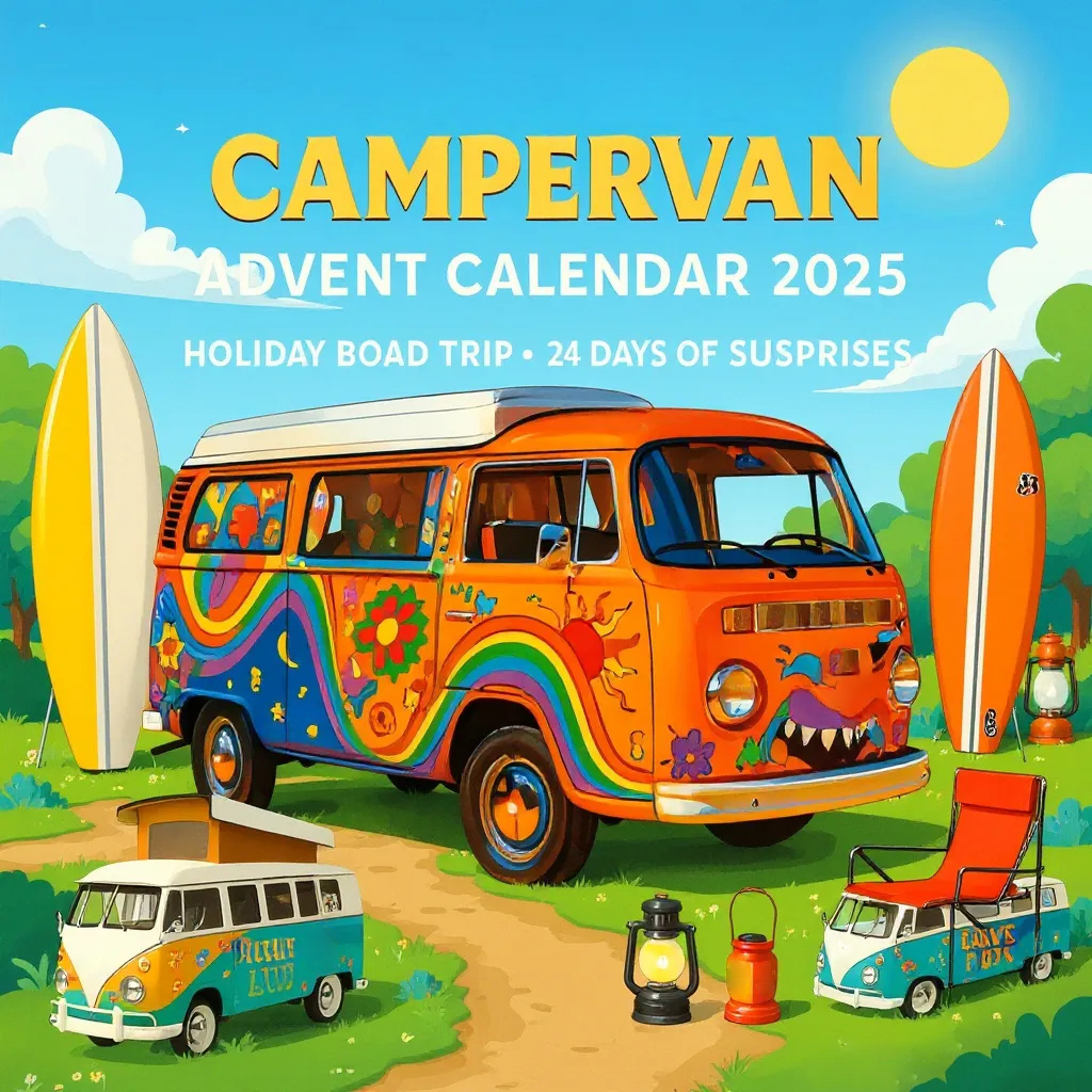 🚐🎄 Volkswagen Campervan Advent Calendar 2025