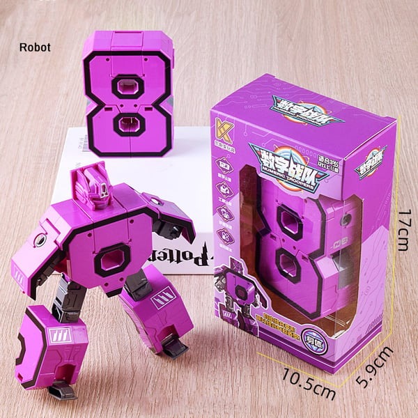 🎁Number Transforming Toy Car Robot🎁🔥BUY $40 🛩️Free Shipping