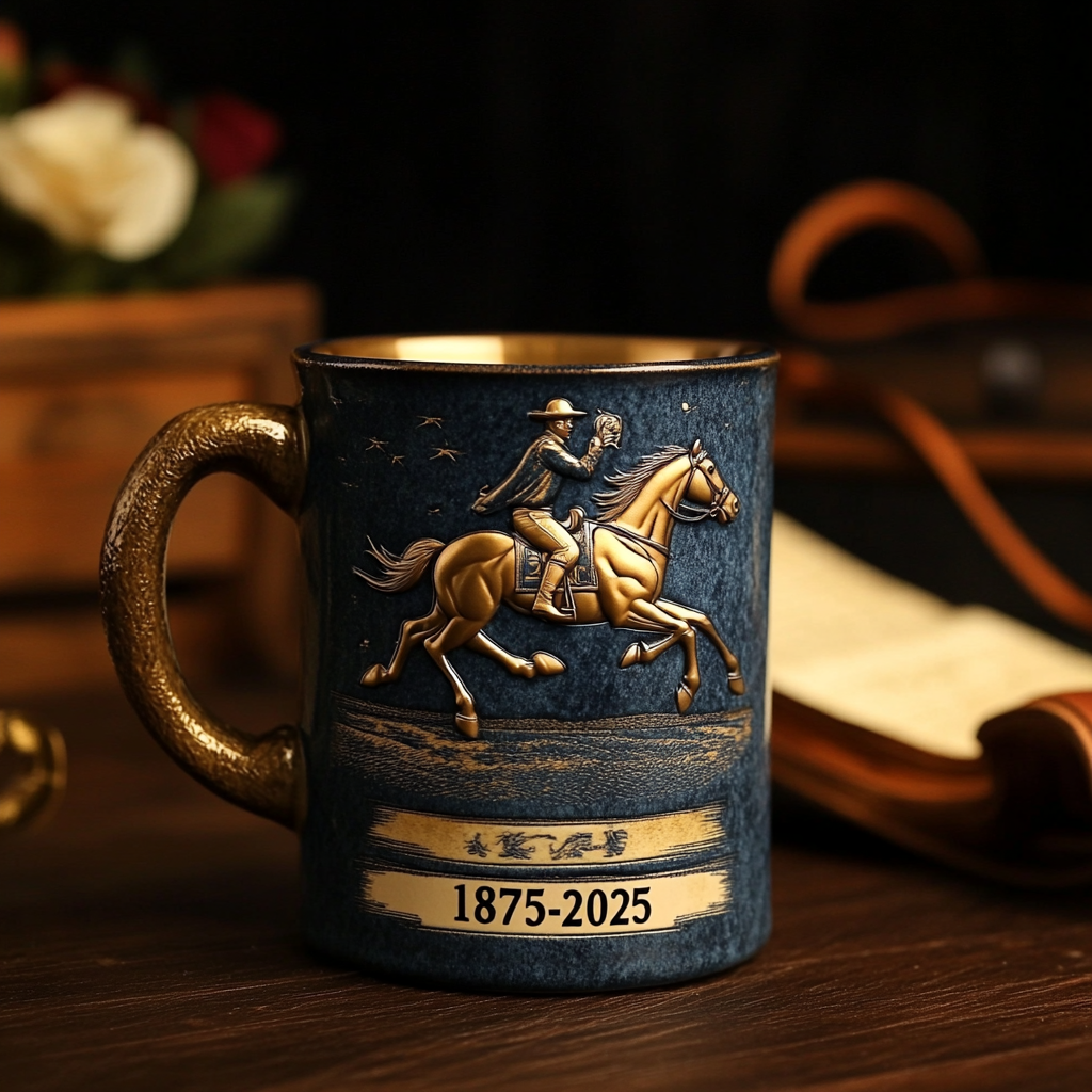 🏇"Run for the Roses" 150th Anniversary Mug