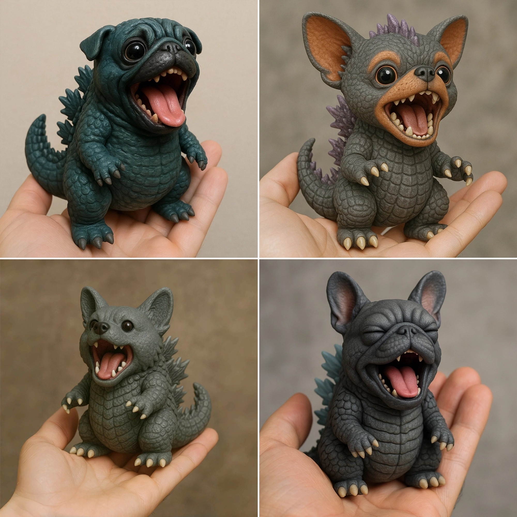 😮Monster Dog Figurine