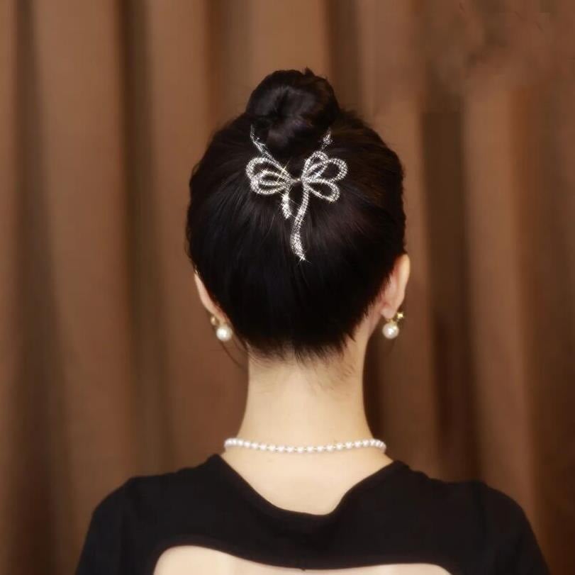 🔥Hot Sale 49% OFF🎀Bow Shiny Hairpin