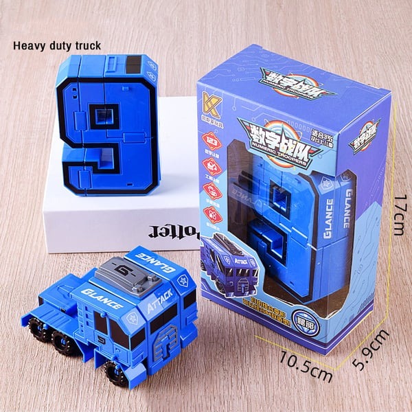 🎁Number Transforming Toy Car Robot🎁🔥BUY $40 🛩️Free Shipping