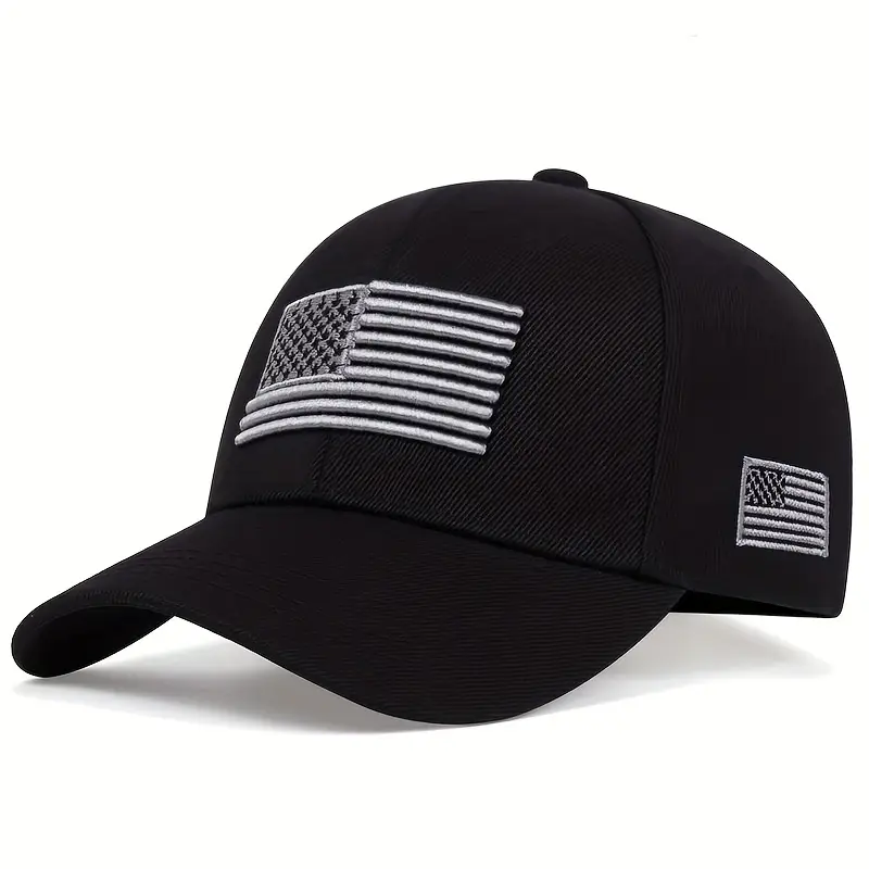 USA Flag Embroidery Baseball Cap