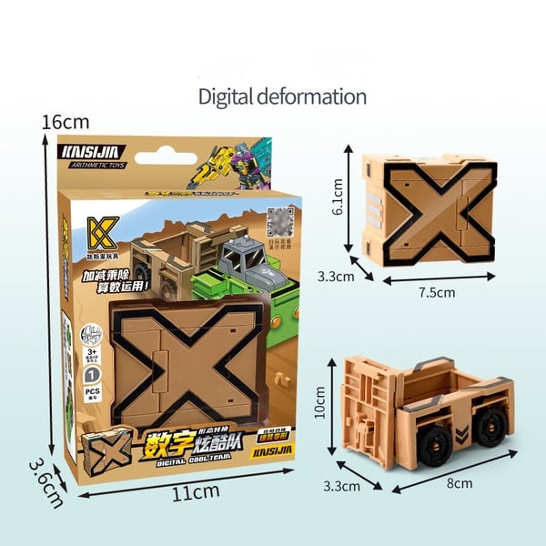 🎁Number Transforming Toy Car Robot🎁🔥BUY $40 🛩️Free Shipping