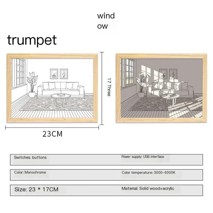 🔥2023 HOT SALE🥳-Lighting Painting Decoration✨