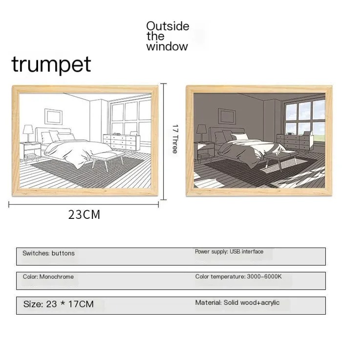 🔥2023 HOT SALE🥳-Lighting Painting Decoration✨