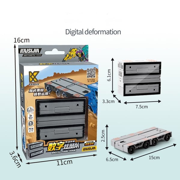 🎁Number Transforming Toy Car Robot🎁🔥BUY $40 🛩️Free Shipping