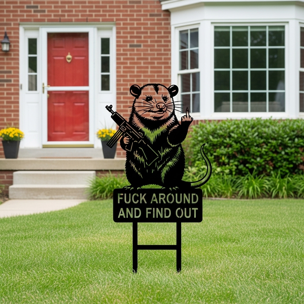 "F*ck Around & Find Out" Garden Guardians
