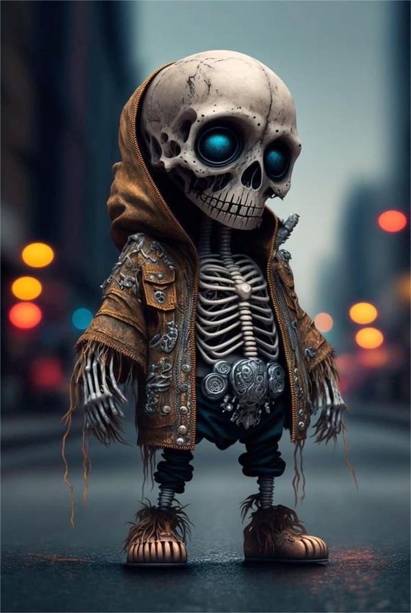 Cool Skeleton Baby