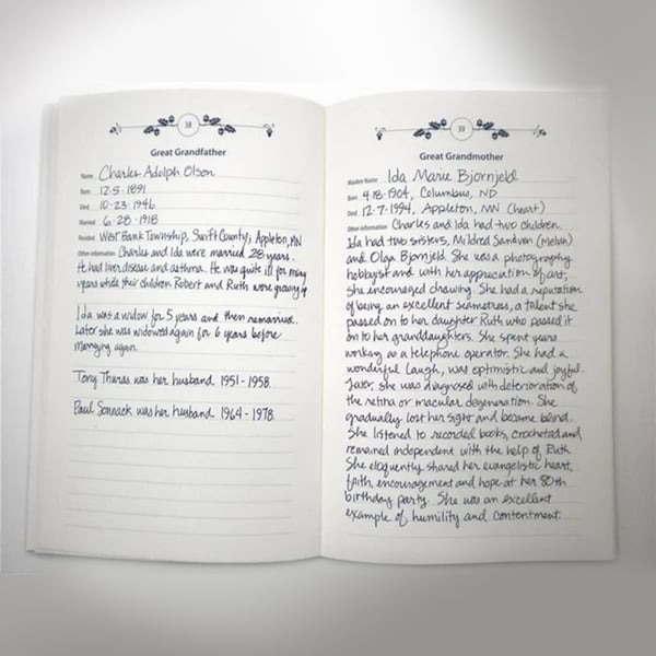 2024 Family Tree Notebook - Memories Of Ancestors