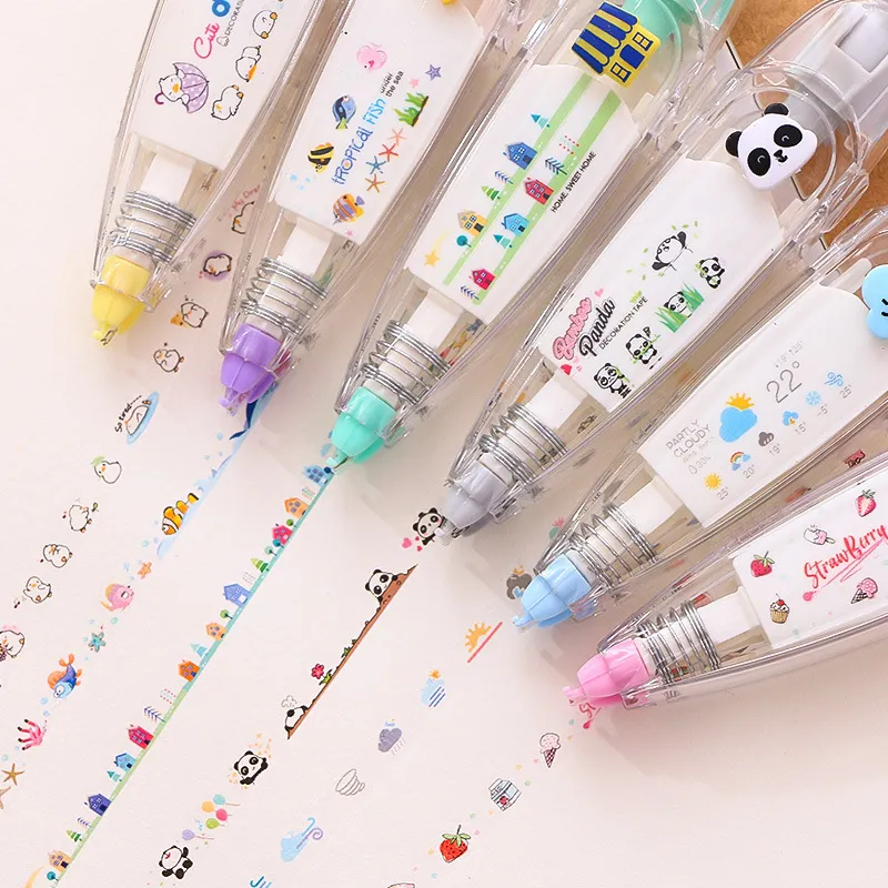 💝A Funny Gift 🔥 Cute Decorative Tape Pen