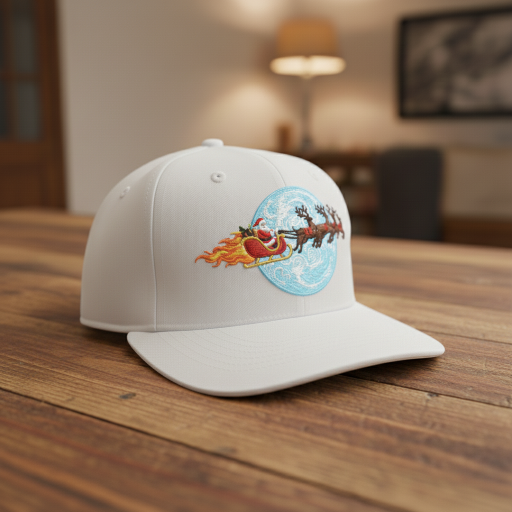 🎅🌍 Christmas Embroidery Baseball Cap