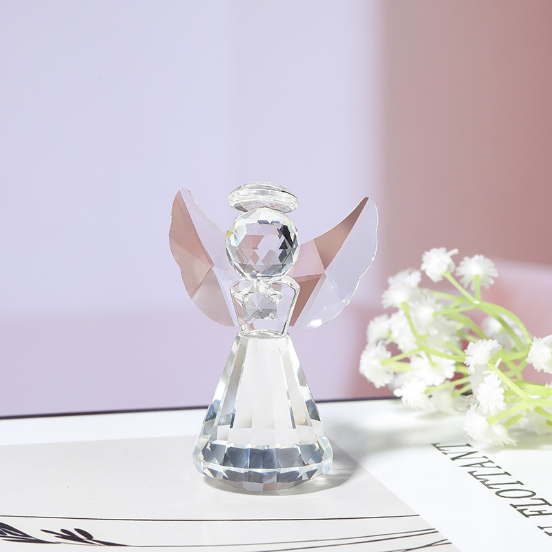👼✨ Crystal Angel Figurines