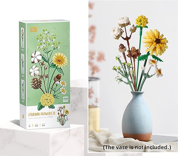 (🔥HOT SALE NOW 49% OFF) - 💐Mini Bricks Flower Bouquet Building Sets
