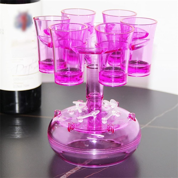 💥HOT SALE 50% OFF - Party Pouring Artifact🥂6 Shot Glass Dispenser and Holder