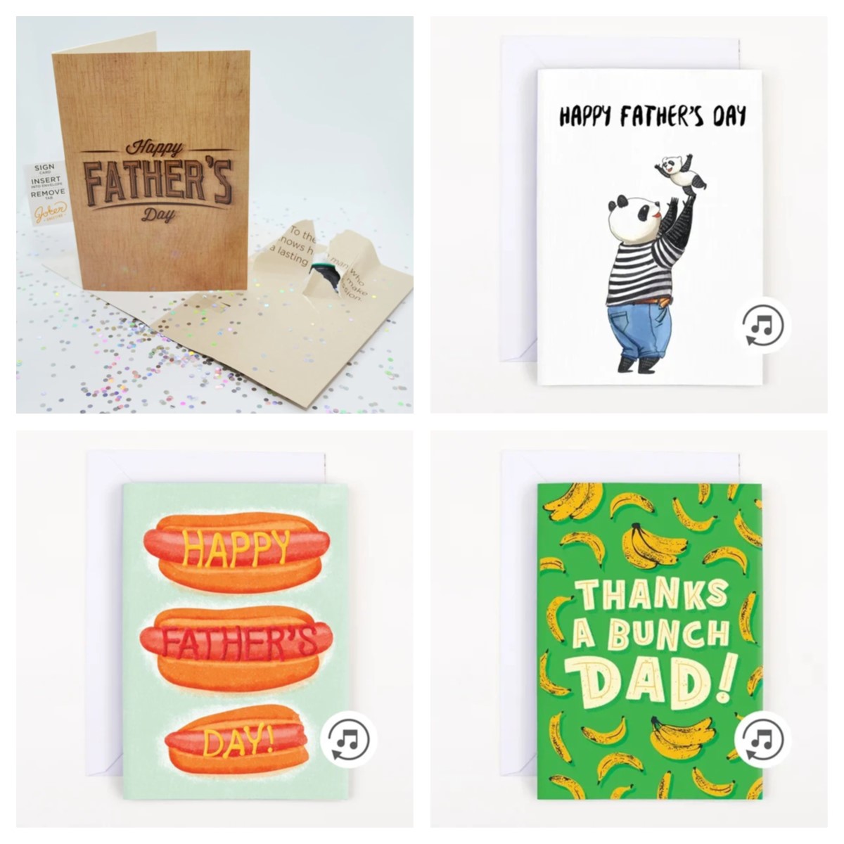 🔥FATHER'S DAY GIFT 👨‍👦 -Endless Prank Card With Glitter💟