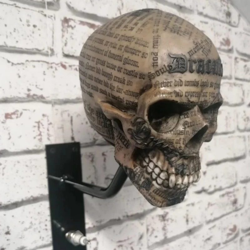 🏴‍☠️Motorcycle Helmet and Jacket Skull Holder