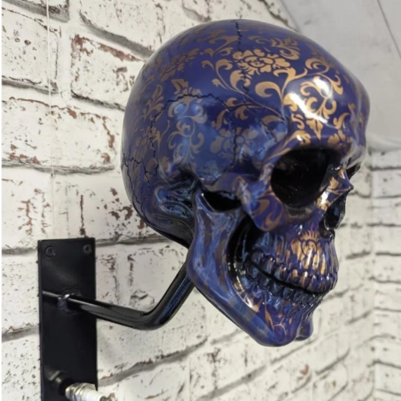 🏴‍☠️Motorcycle Helmet and Jacket Skull Holder