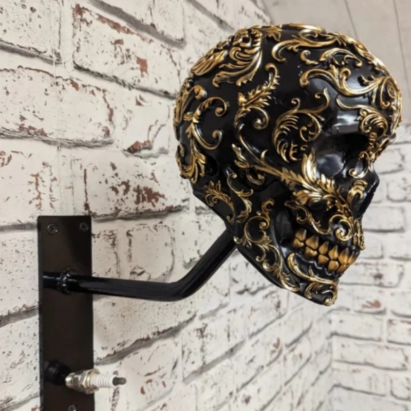 🏴‍☠️Motorcycle Helmet and Jacket Skull Holder