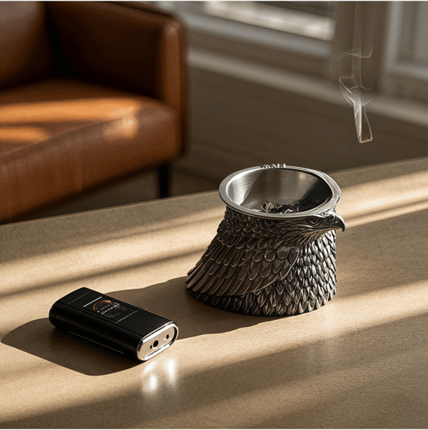 ‌Skyfire Eagle Ashtray-Where Strength Meets Serenity