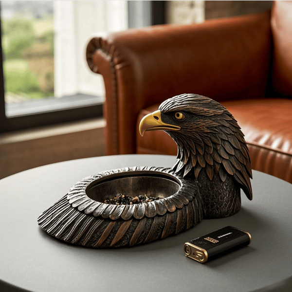 ‌Skyfire Eagle Ashtray-Where Strength Meets Serenity
