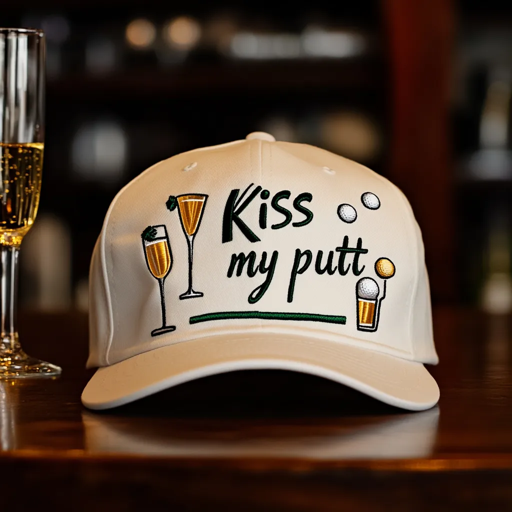 ⛳Golf-themed Humorous Embroidered Cap🏌️