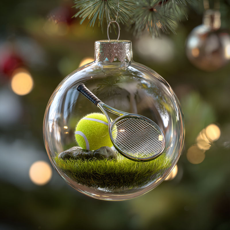 ⚾🎄 Sports Ball Christmas Ornaments