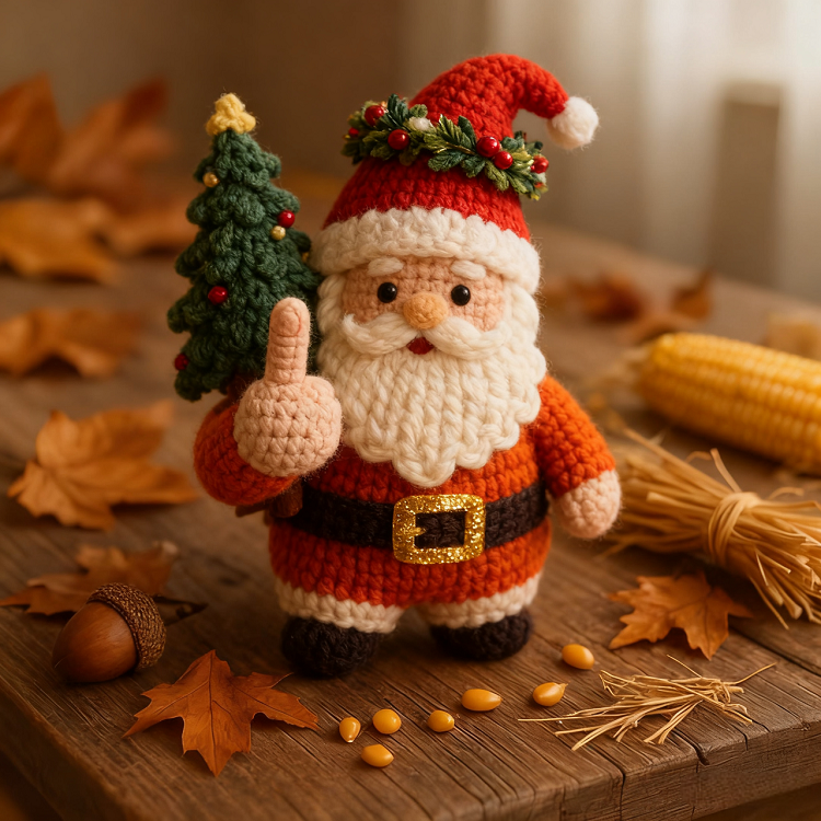 🎁LAST DAY 50% OFF-🎄 Hand-Crocheted Christmas Ornaments