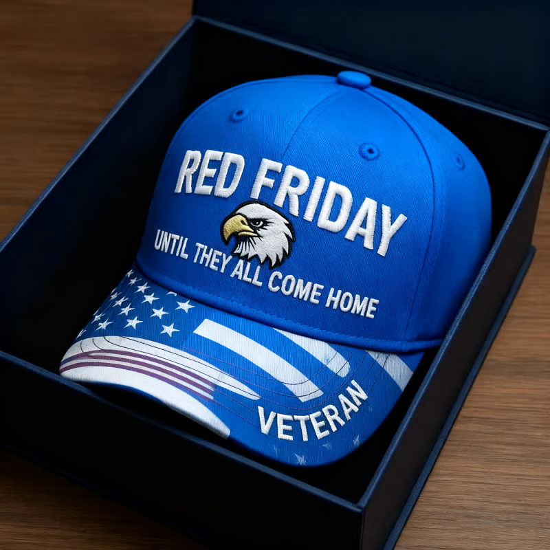 🔥LAST DAY 49% OFF - ✨Crafted by Hand Embroidery-🔥US Friday Printed Casual Hat